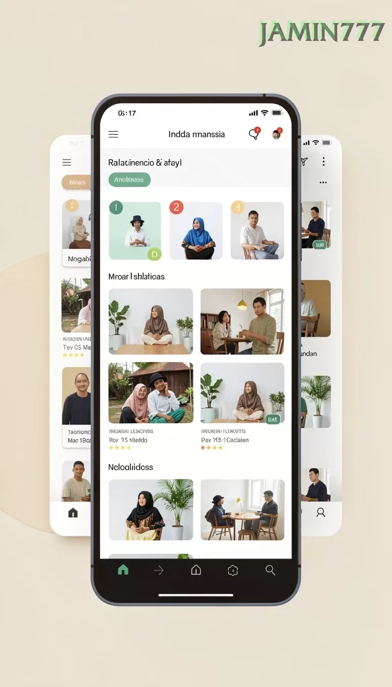 Cuplikan layar AIFA66 — menu navigasi