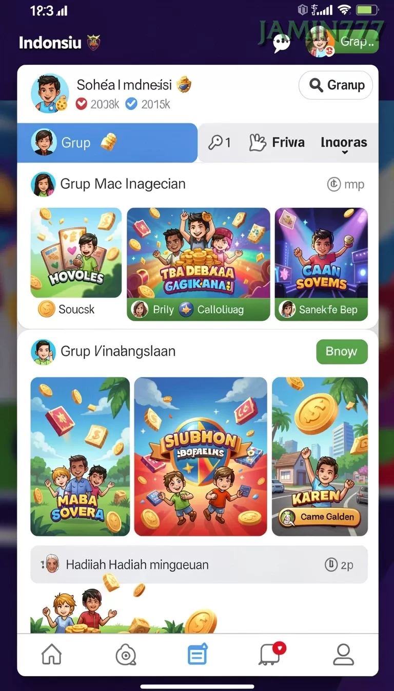 Cuplikan layar RR33 — aktivitas