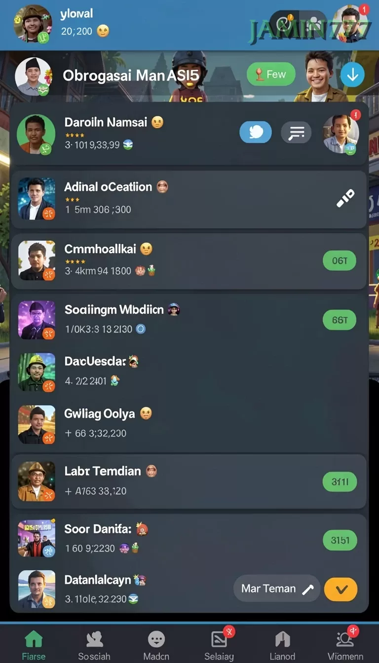 Cuplikan layar AIFA66 — aktivitas